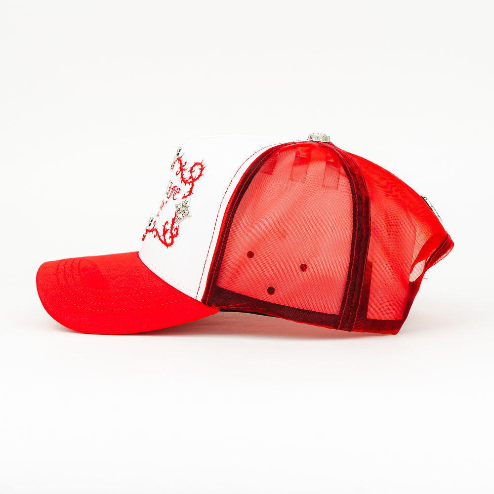 BARBAS HATS RICH LIFE RED