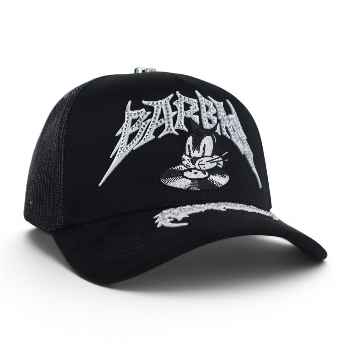 BARBAS HATS BARBAS RECORDS BLACK/WHITE