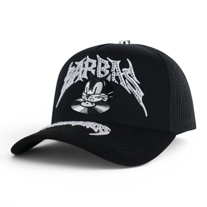 BARBAS HATS BARBAS RECORDS BLACK/WHITE