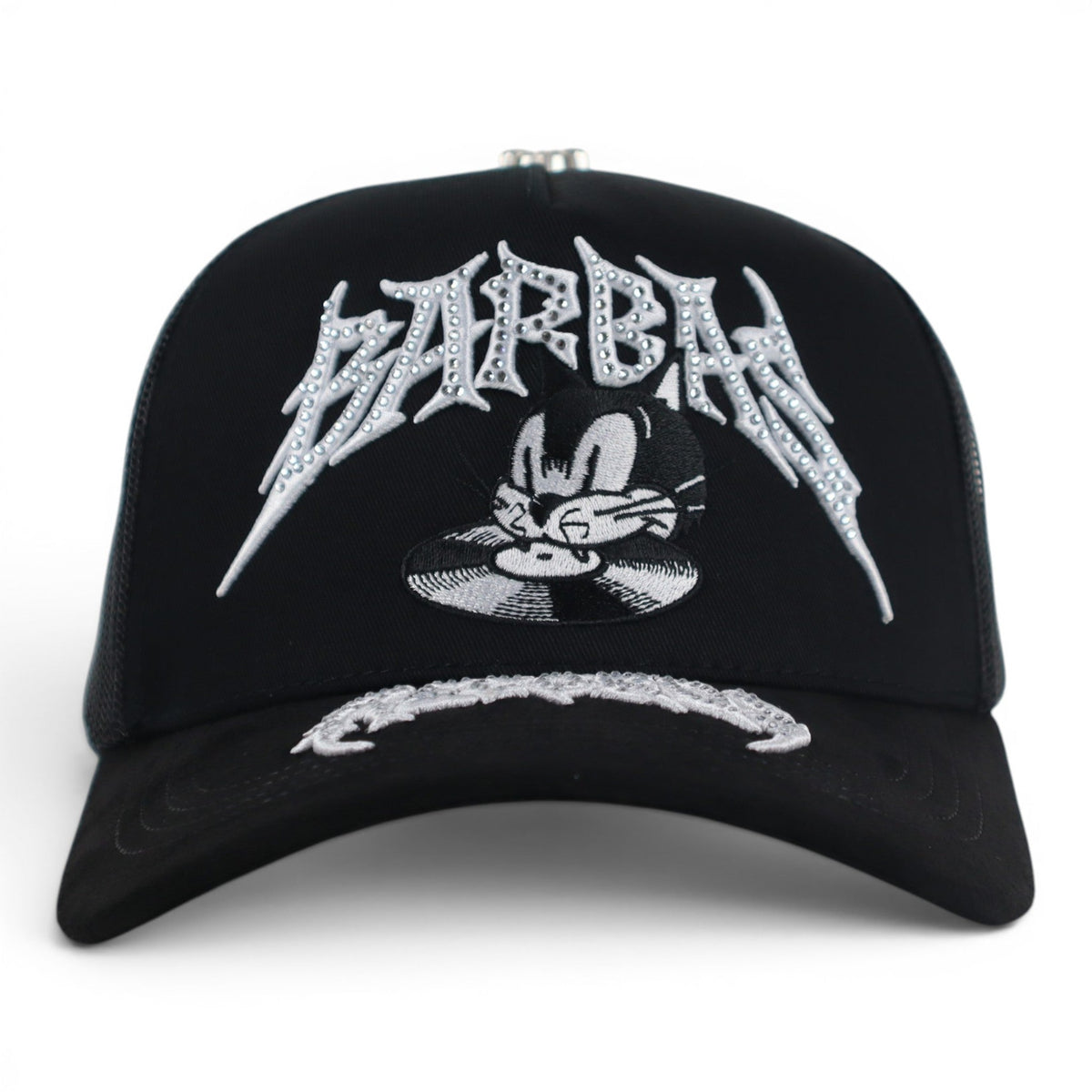 BARBAS HATS BARBAS RECORDS BLACK/WHITE