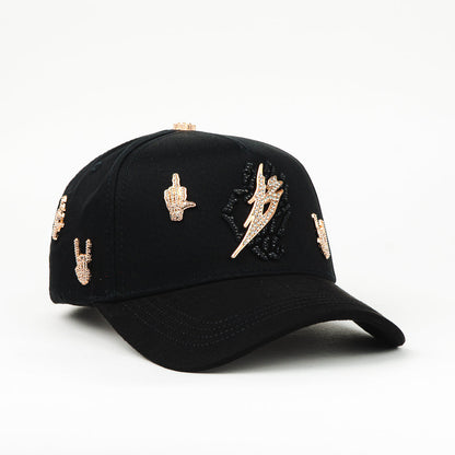 BARBAS HATS B HAND SKULL