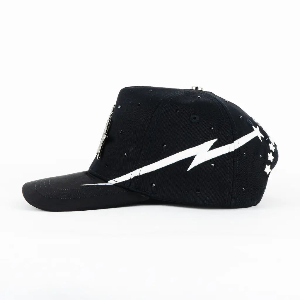 Caps Fans 3 Metal Stars BLK Snapback