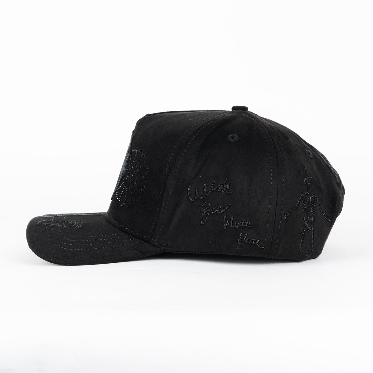INNEDIT MURATRAVIS CRYSTALS ALL BLK SUEDE