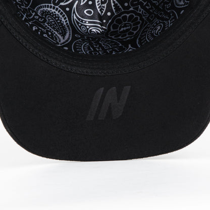 INNEDIT MURATRAVIS CRYSTALS ALL BLK SUEDE