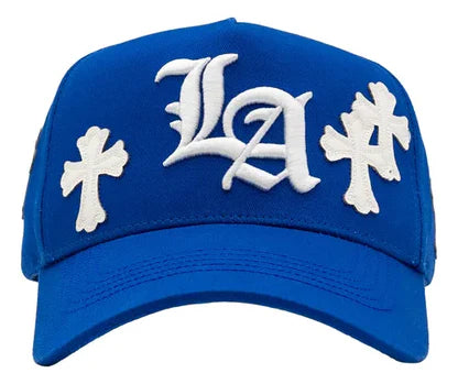 GORRA 31 HATS – LA Chrome Azul Snapback