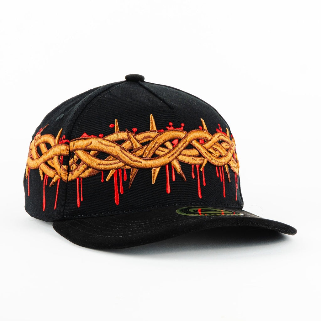 Diez Cuatro Corona De Cristo BLK/Bron Snapback