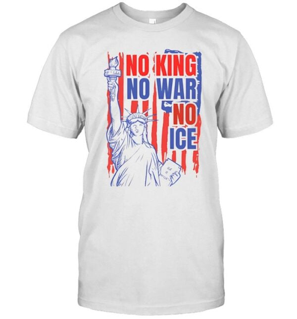 No King No War No ICE T-Shirt