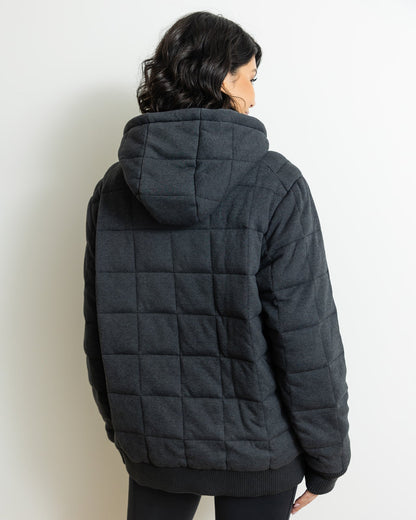 Weighted Therahoodie - Fleece Cozy Charcoal