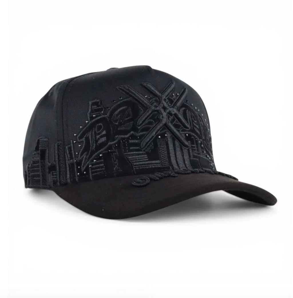 DH x JC City of Goats Black Snapback