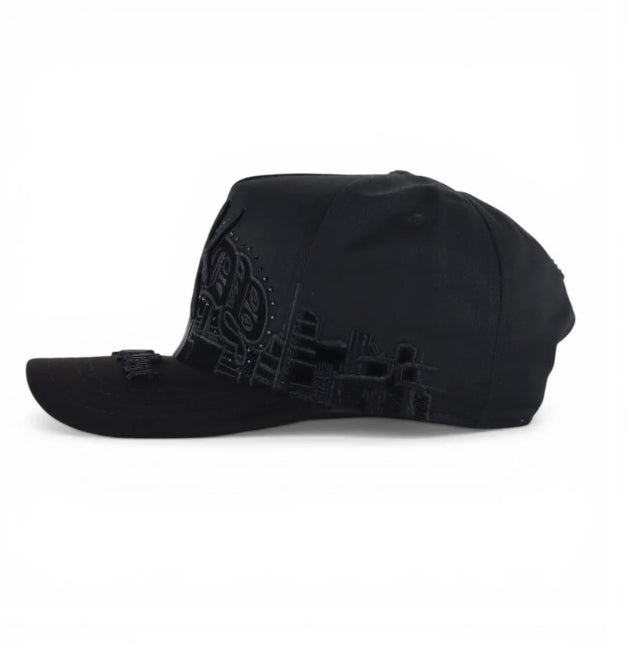 DH x JC City of Goats Black Snapback