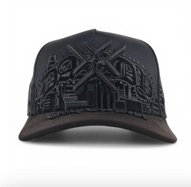 DH x JC City of Goats Black Snapback