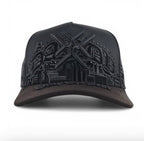 DH x JC City of Goats Black Snapback