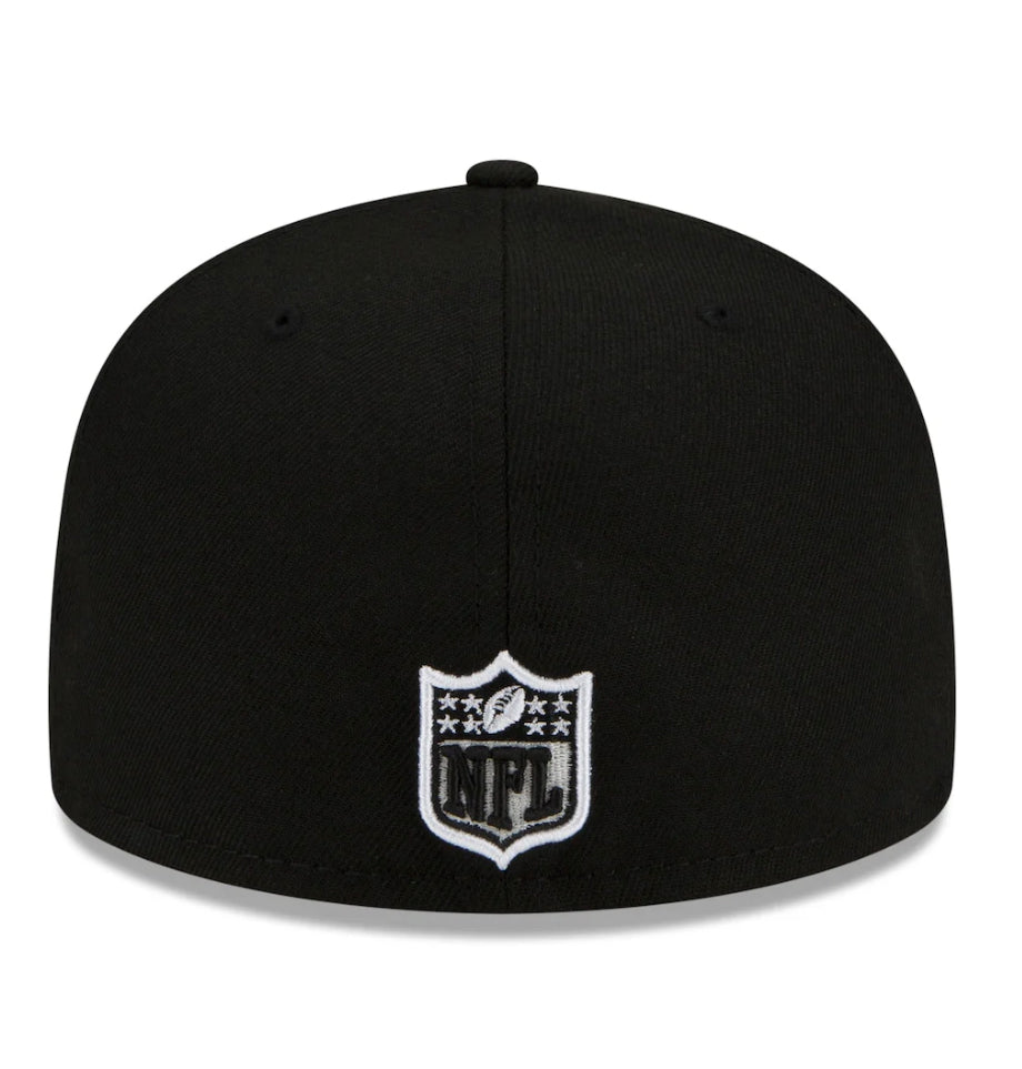 Men’s New Era Black New Orleans Saints Patch Up Super Bowl XLIV 59FIFTY Fitted Hat