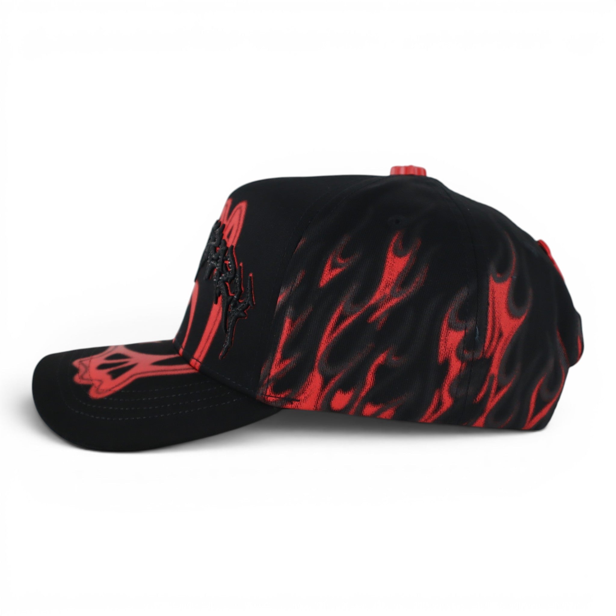 Barbas Hats Born Crazy Black/Red Snapback