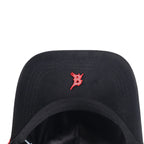 Barbas Hats Born Crazy Black/Red Snapback
