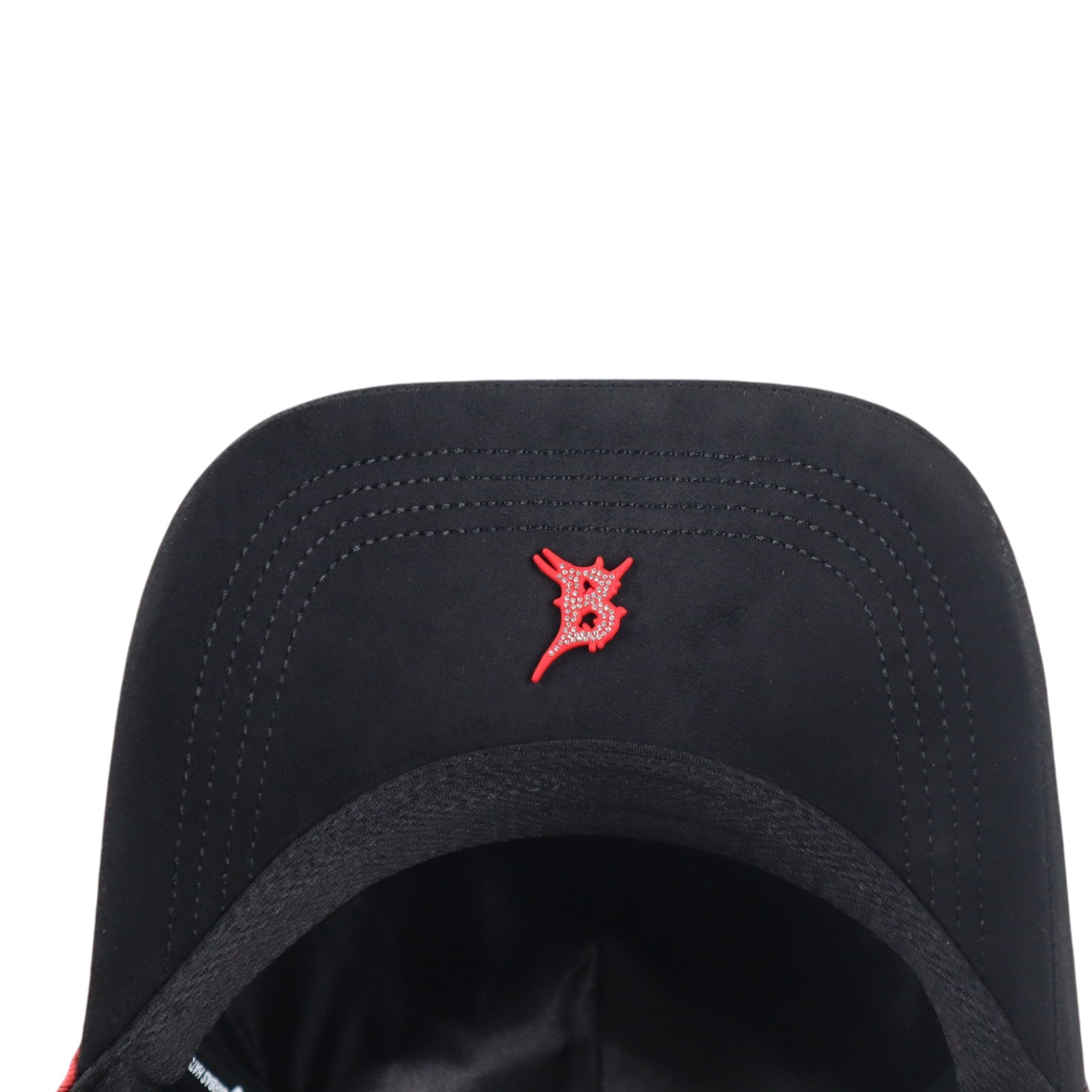 Barbas Hats Born Crazy Black/Red Snapback