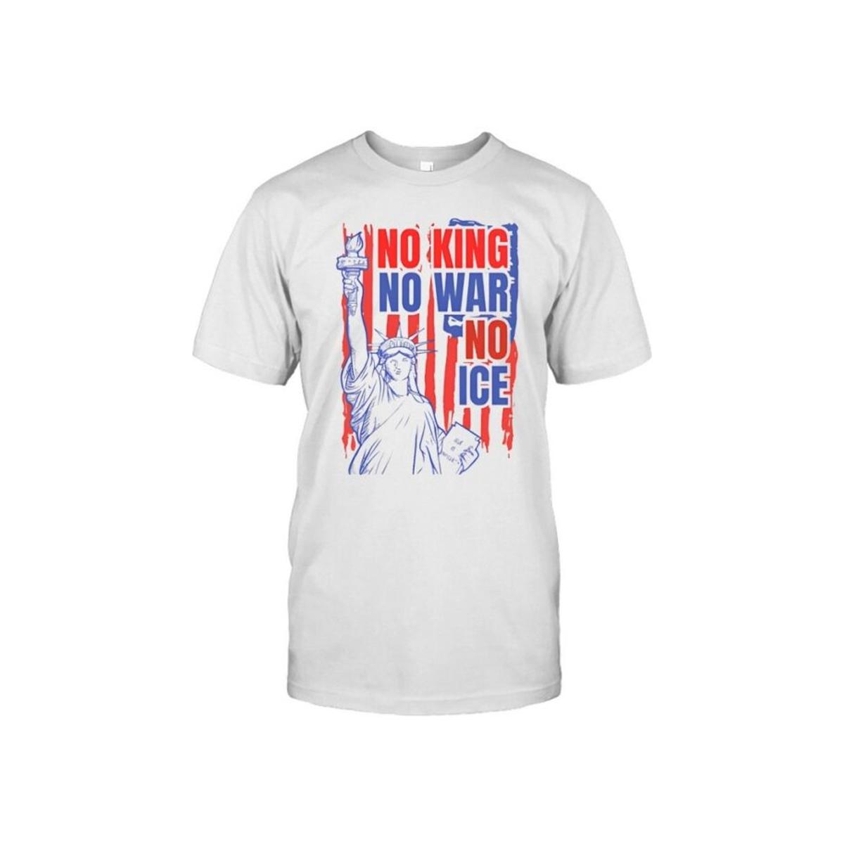 No King No War No ICE T-Shirt